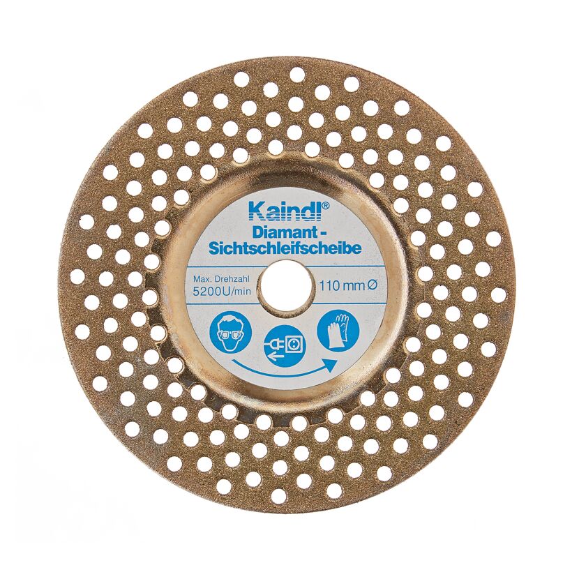 Kaindl Diamant-Sichtschleifscheibe, 110 mm Durchmesser