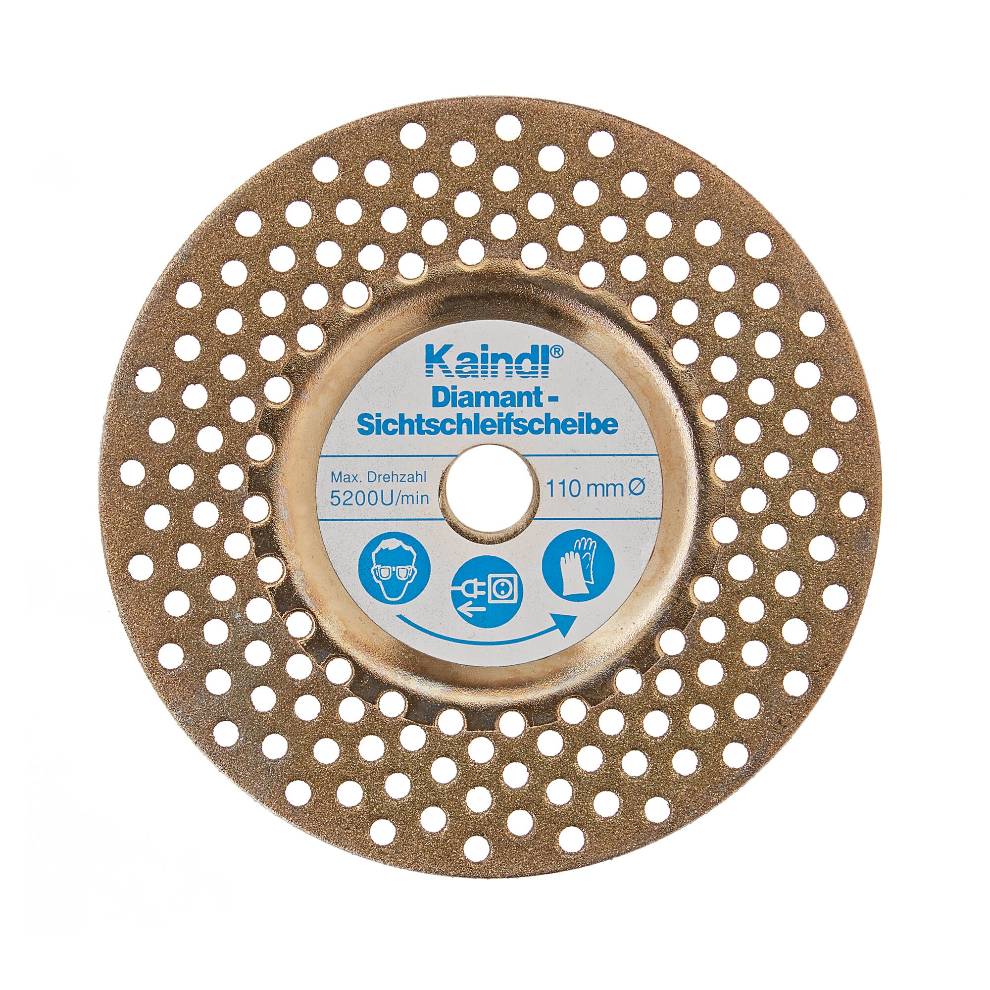 Kaindl Diamant-Sichtschleifscheibe, 110 mm Durchmesser