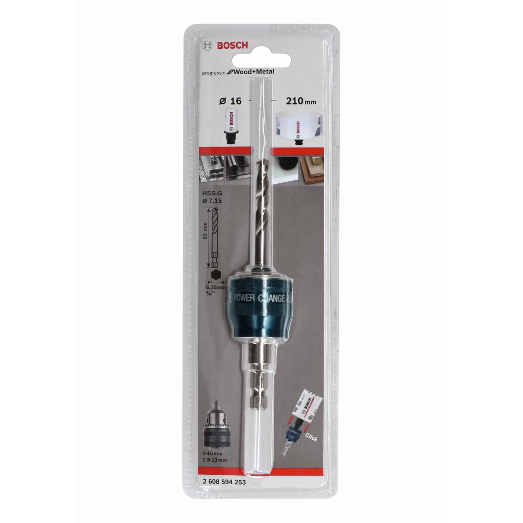 Bosch Lochsäge PC PlusAdapter 8,7 mm