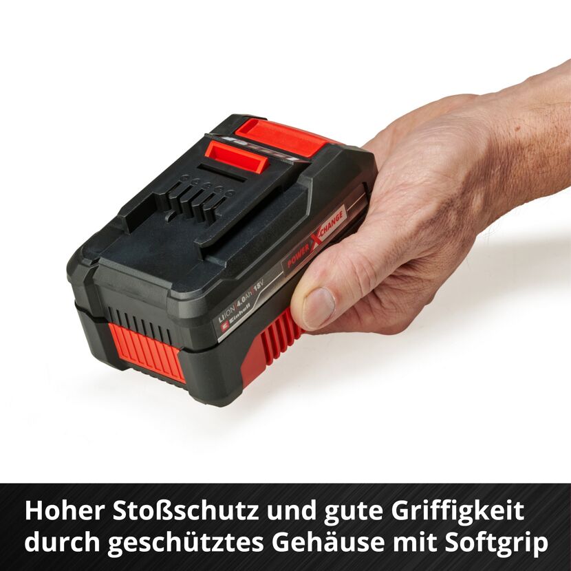 Akku-Starter-Set 'Power X-Change' Ladegerät und Akku 18 V, 4,0 Ah
