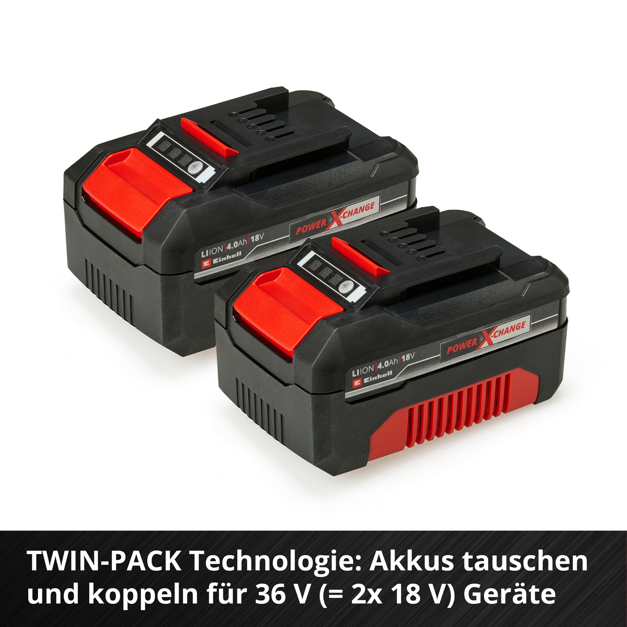 Starter-Kit 'Power X-Change' Ladegerät und Akku 18 V, 4,0 Ah + product picture