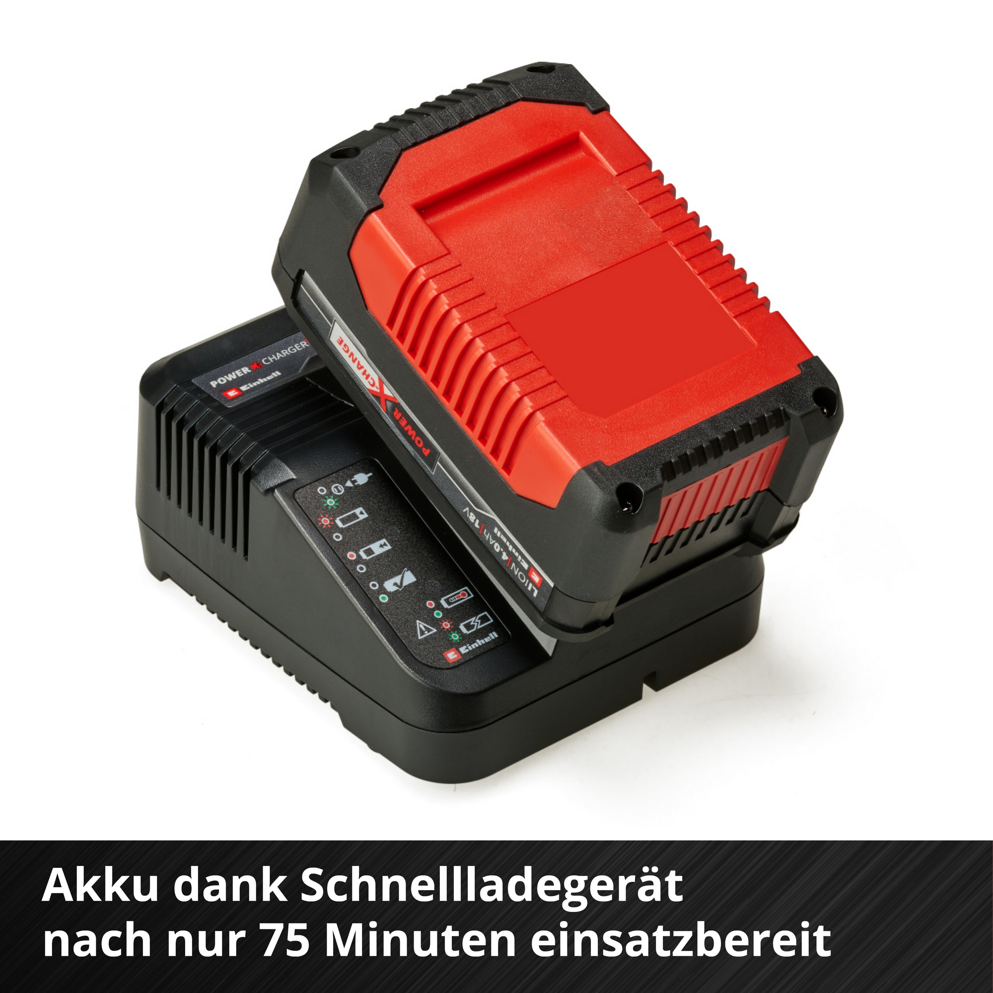 Starter-Kit 'Power X-Change' Ladegerät und Akku 18 V, 4,0 Ah + product picture