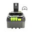 Ryobi Akku 18 V Lithium+ mit Ladestandsanzeige