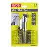 RYOBI Winkelbohrvorsatz mit Bits