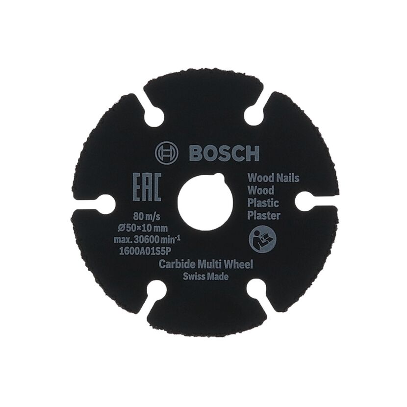 Schwarze Trennscheibe Carbide Multi Wheel von Bosch