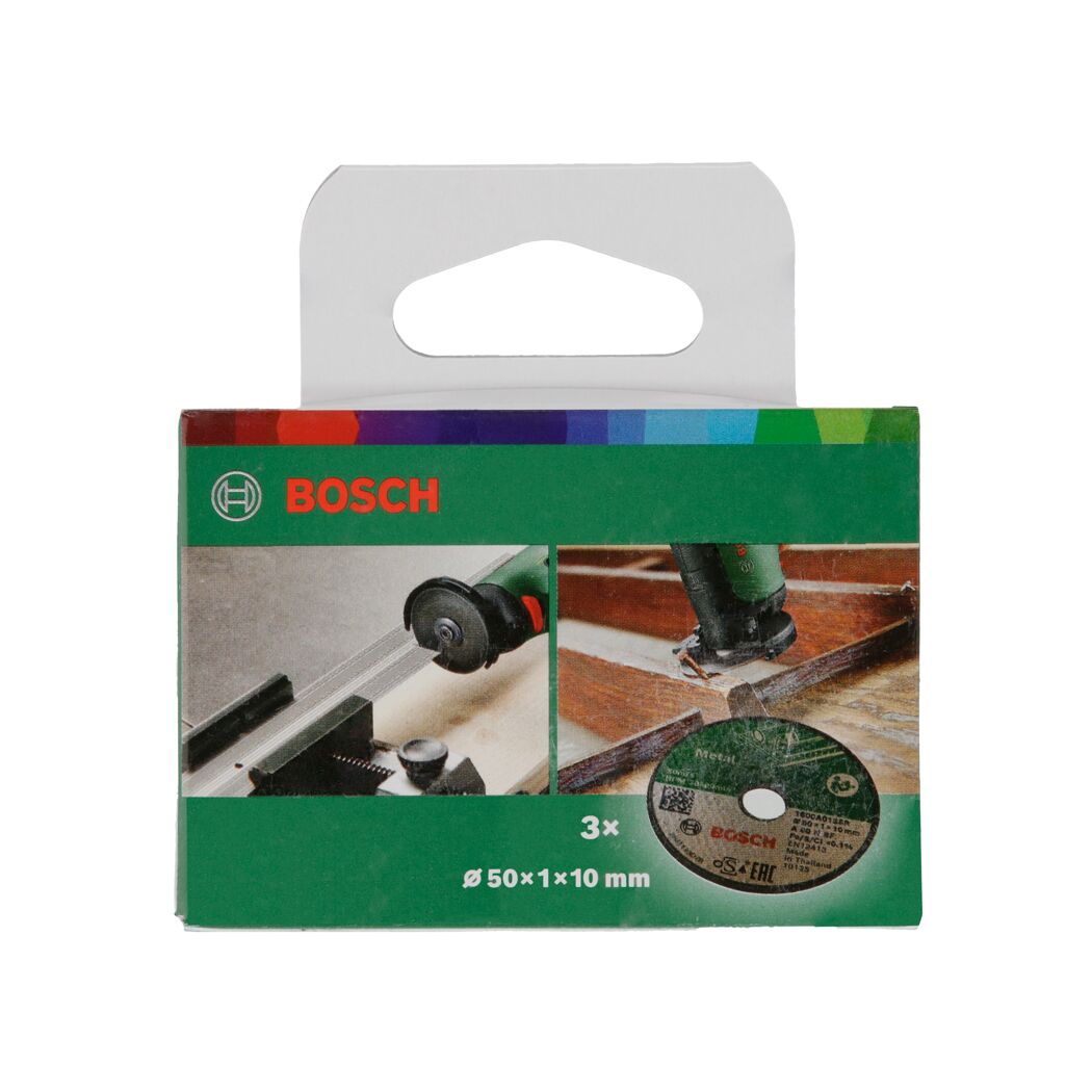 Bosch Trennscheiben 3er Pack 50 x 10 mm