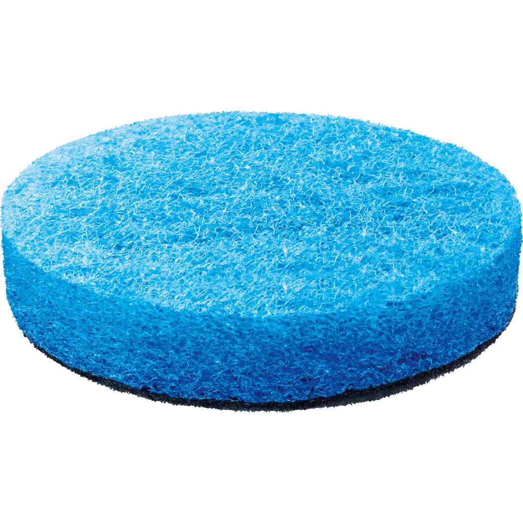 Blaues Reinigungspad