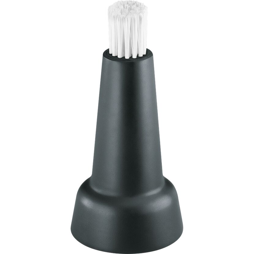 Schwarze Universal Brush mit weißen Borsten