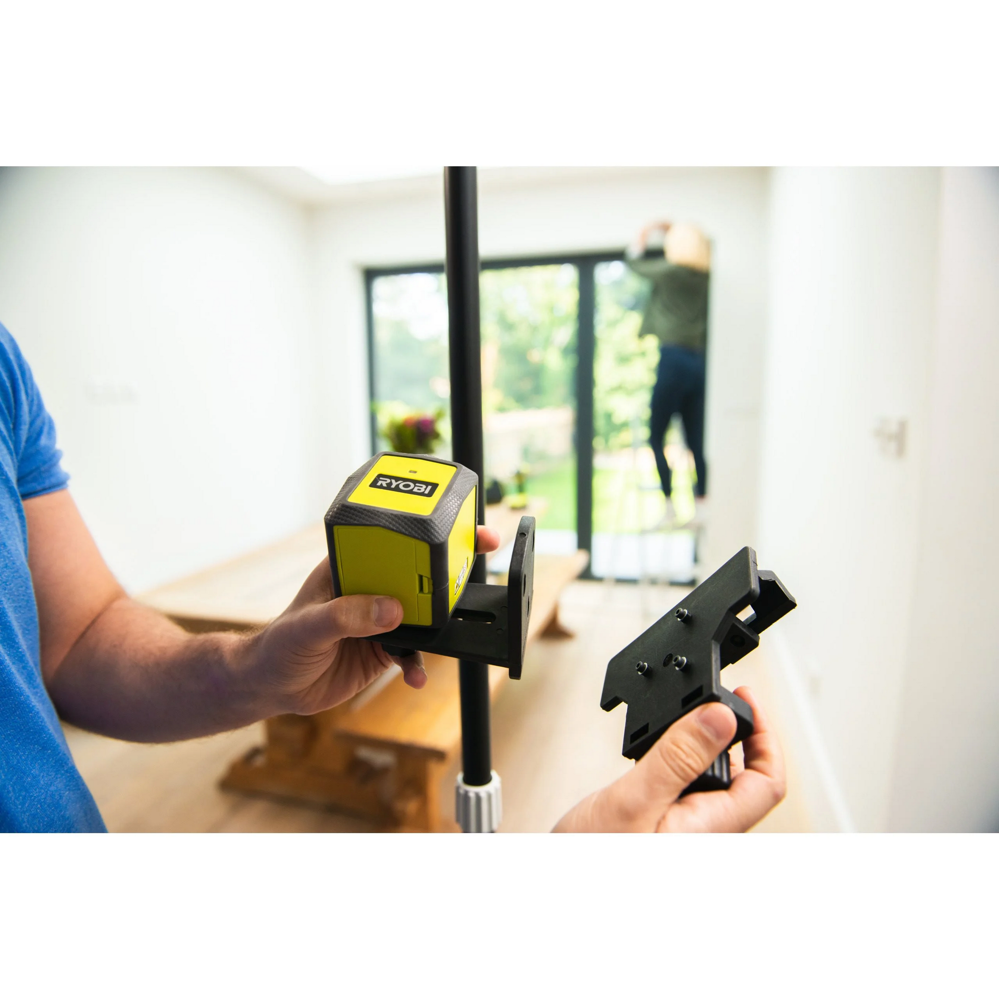 Teleskopstange 'RBCLTP1' für Kreuzlinienlaser, 124-320 cm