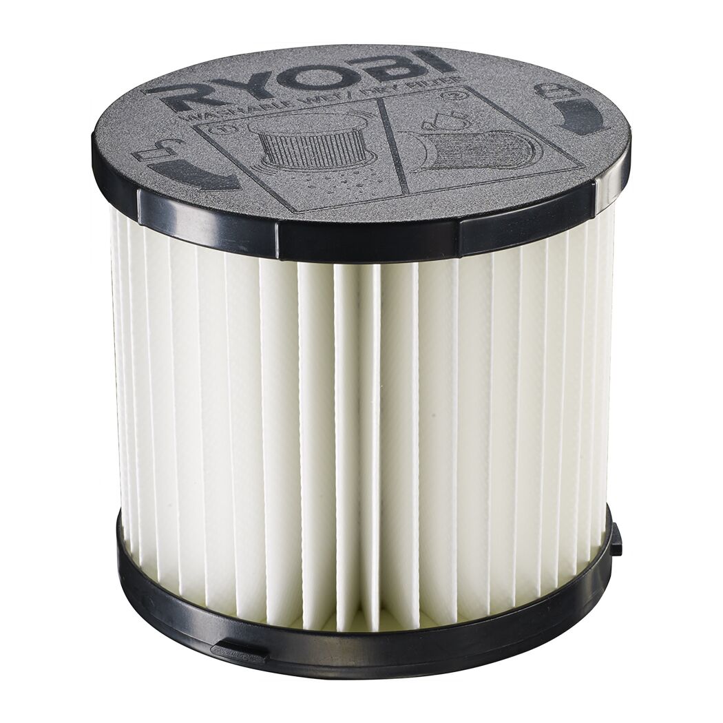 Ryobi waschbarer Nass-/Trockenfilter