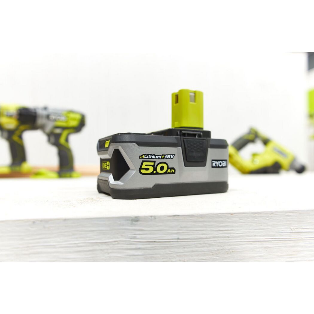RYOBI 18V 5.0 Ah Lithium+ Akku