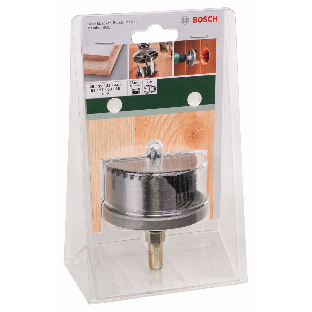 Lochsägen-Set Ø 25-68 mm 8-teilig