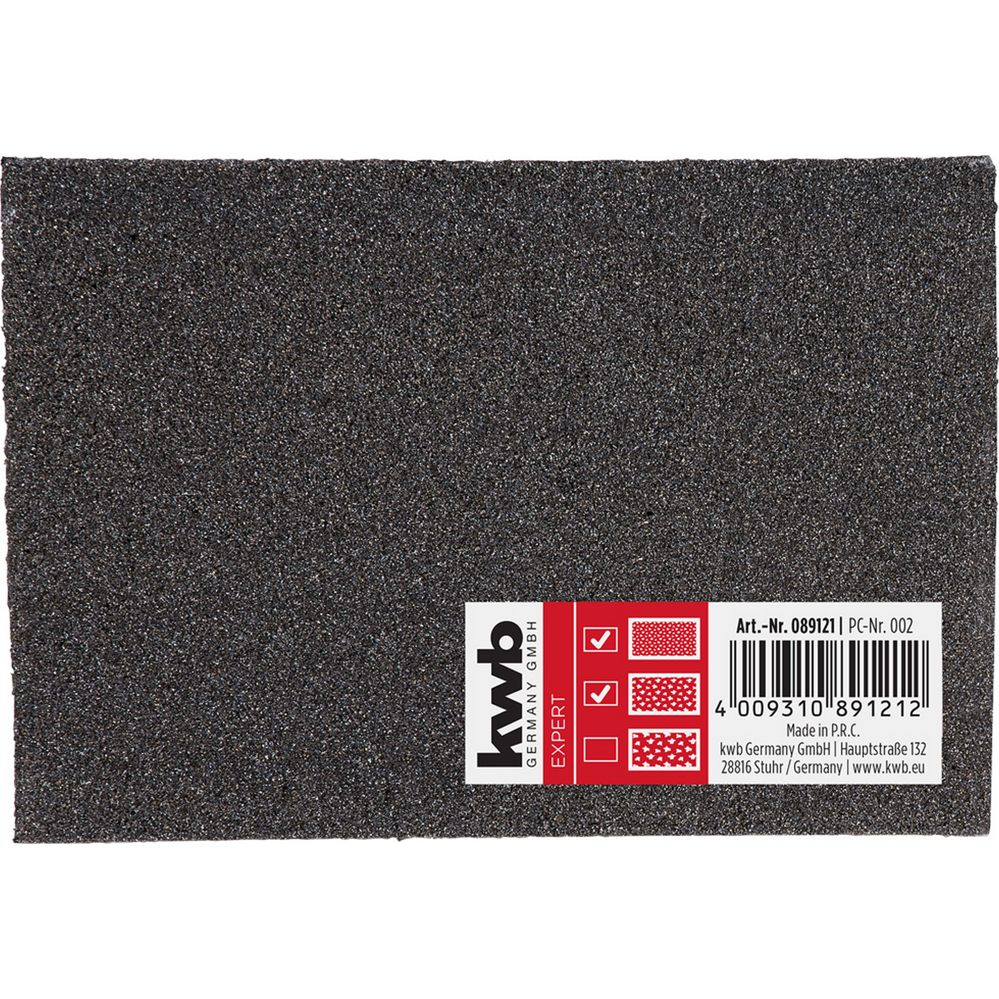 Schleifschwamm 'UNI-Schleifix' 70 x 100 x 26 mm fein/ mittel