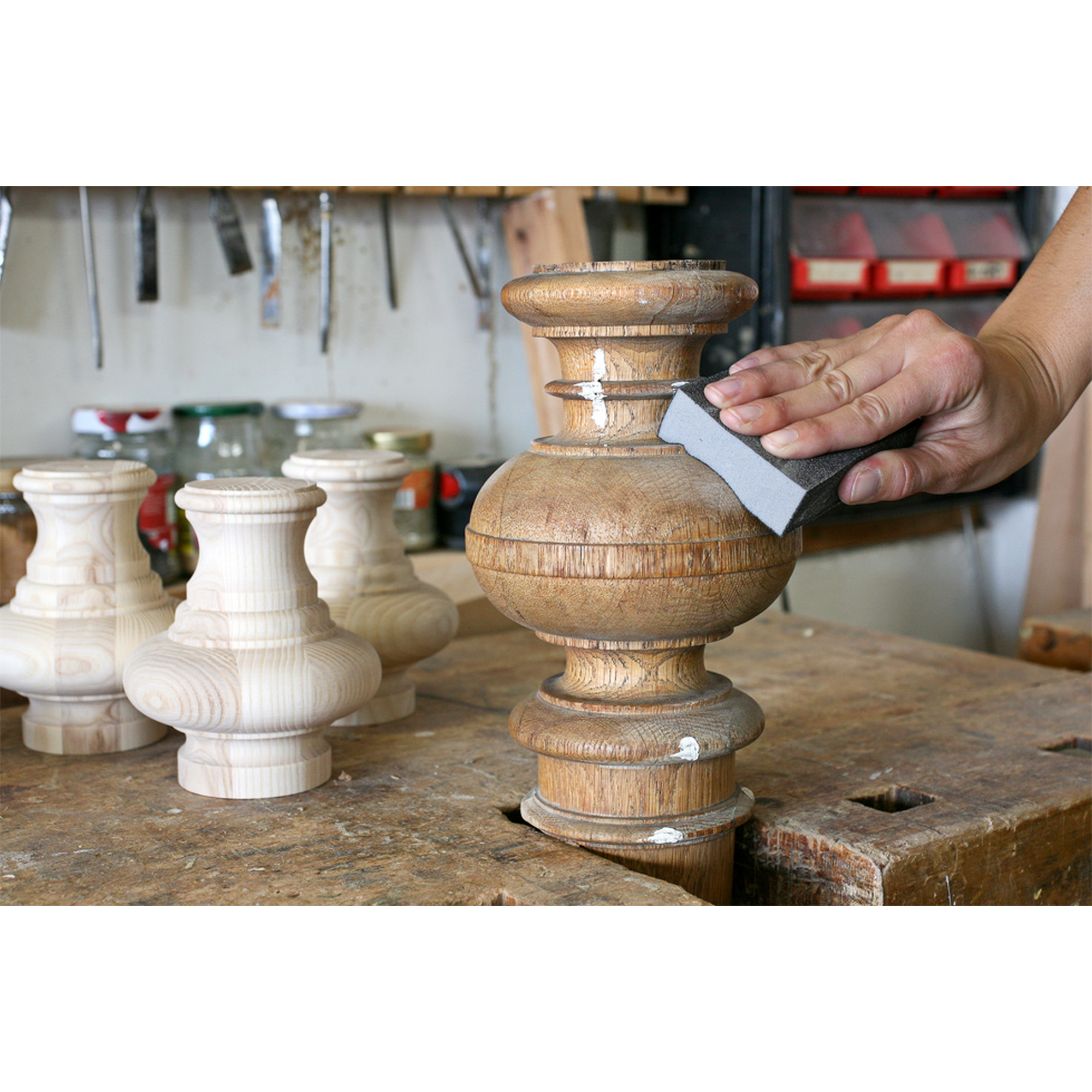 Schleifschwamm 'UNI-Schleifix' 70 x 100 x 26 mm fein/ mittel