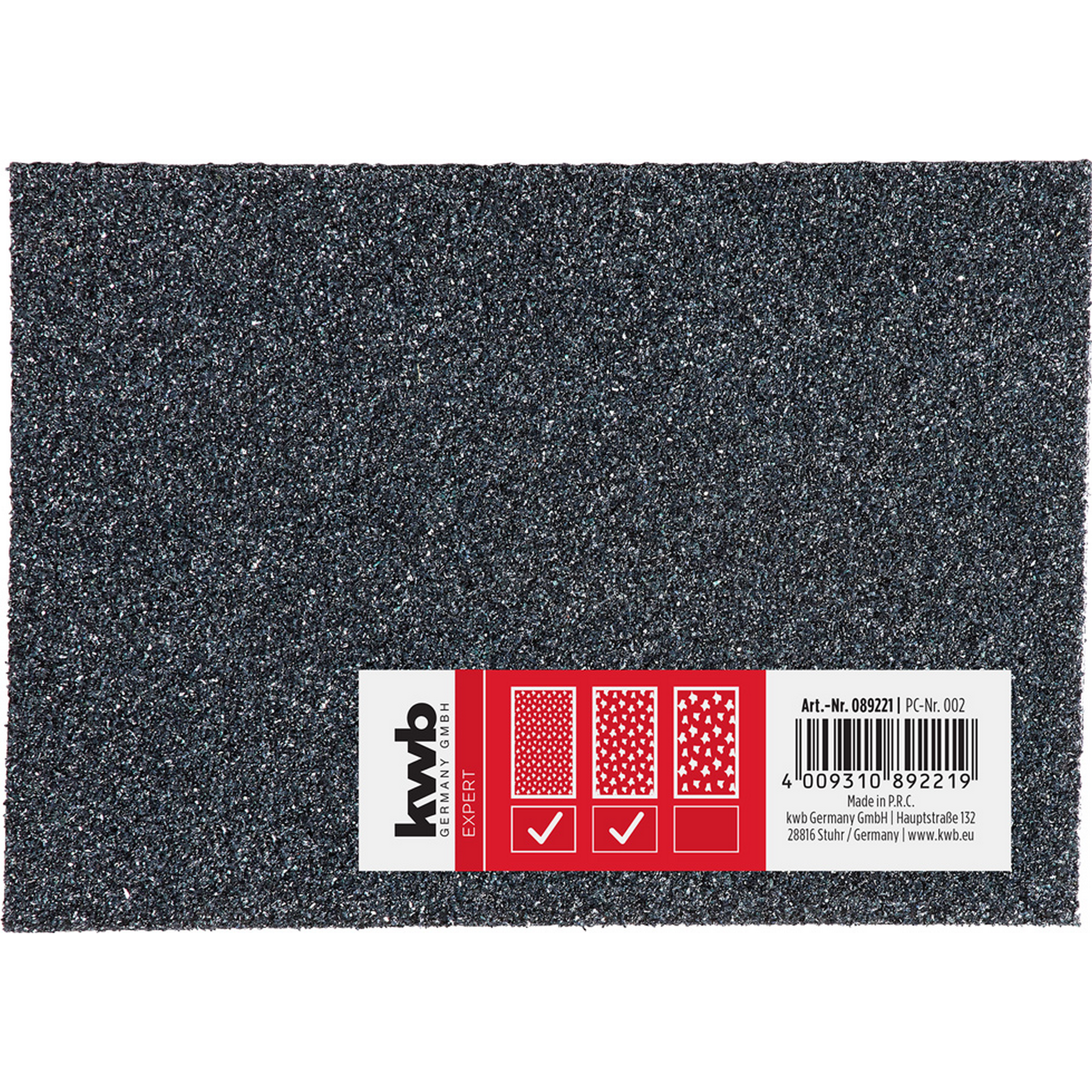 Schleifschwamm 'Auto-Schleifix' 70 x 100 x 26 mm fein/ mittel