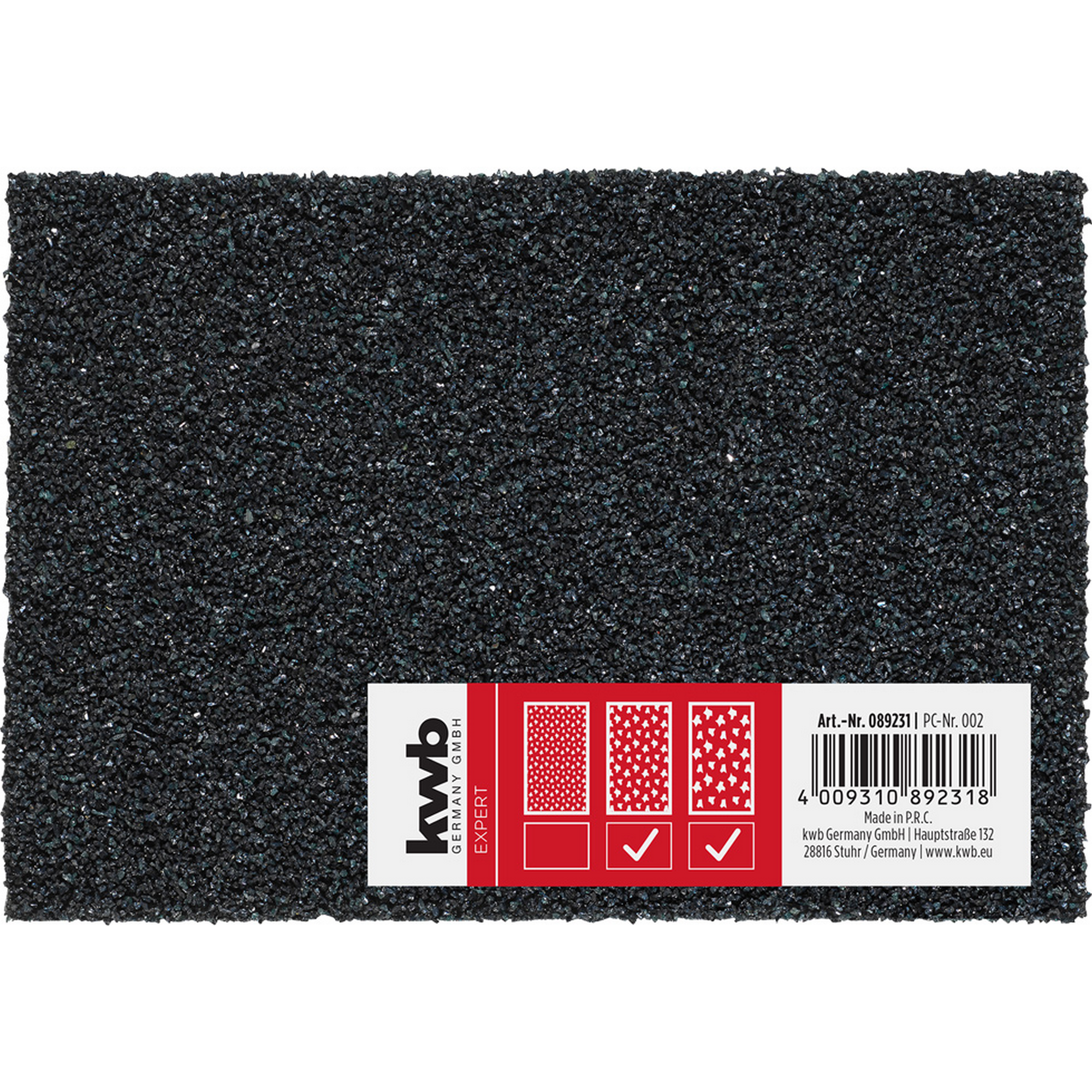 Schleifschwamm 'Auto-Schleifix' 70 x 100 x 26 mm mittel/ grob