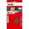 Schleifdreieck 'Quick-Stick' 100 x 140 mm K180 5 Stück