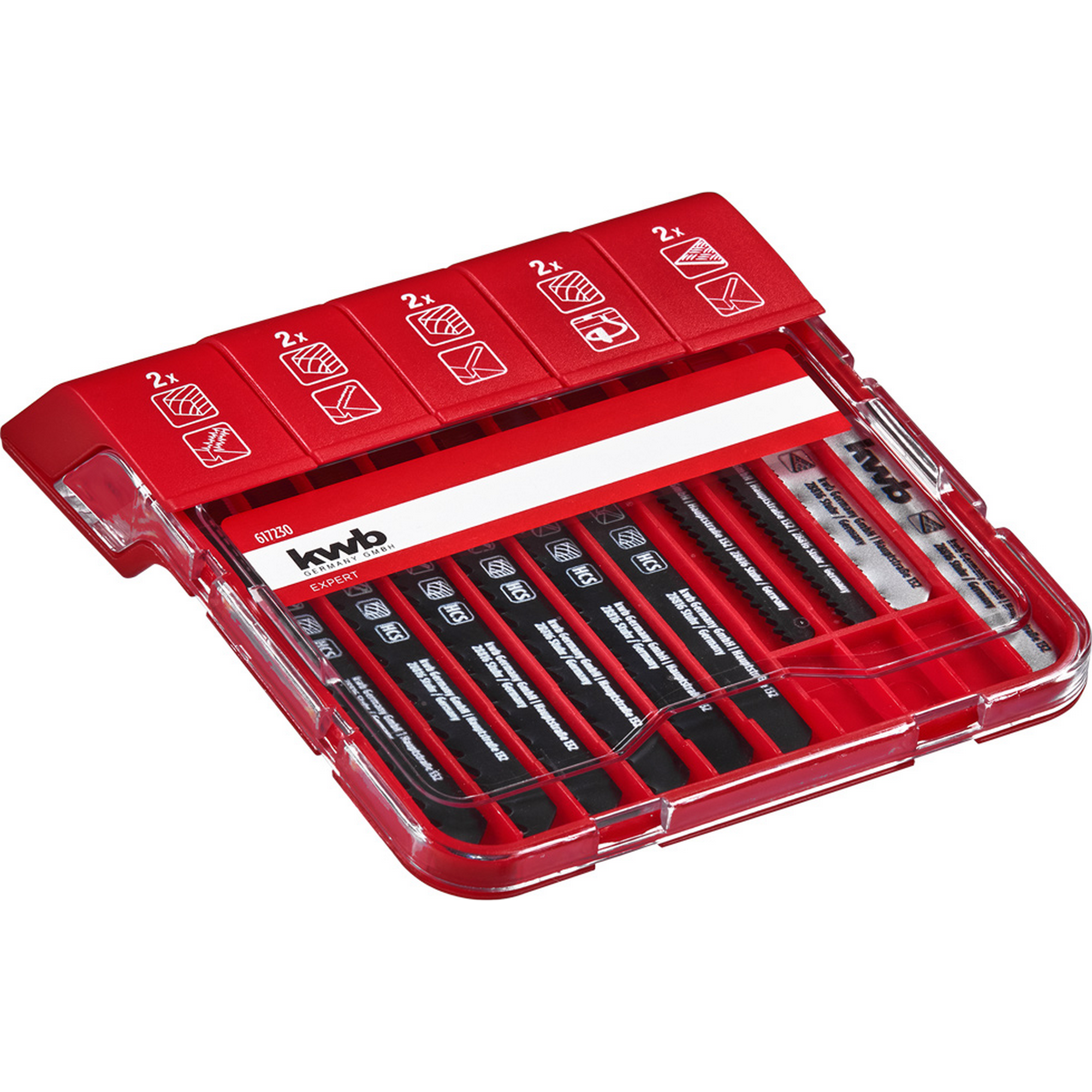 Stichsägeblatt-Set HCS 10-teilig