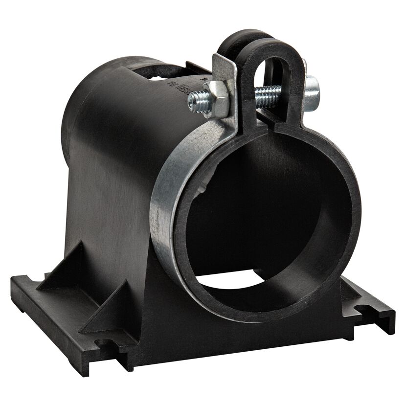 Schwarzer Wasserpumpenhalter