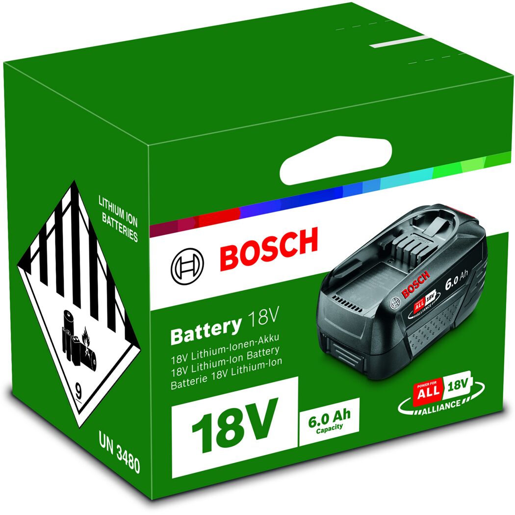 Bosch 18V 6,0 Ah Akku in Verpackung