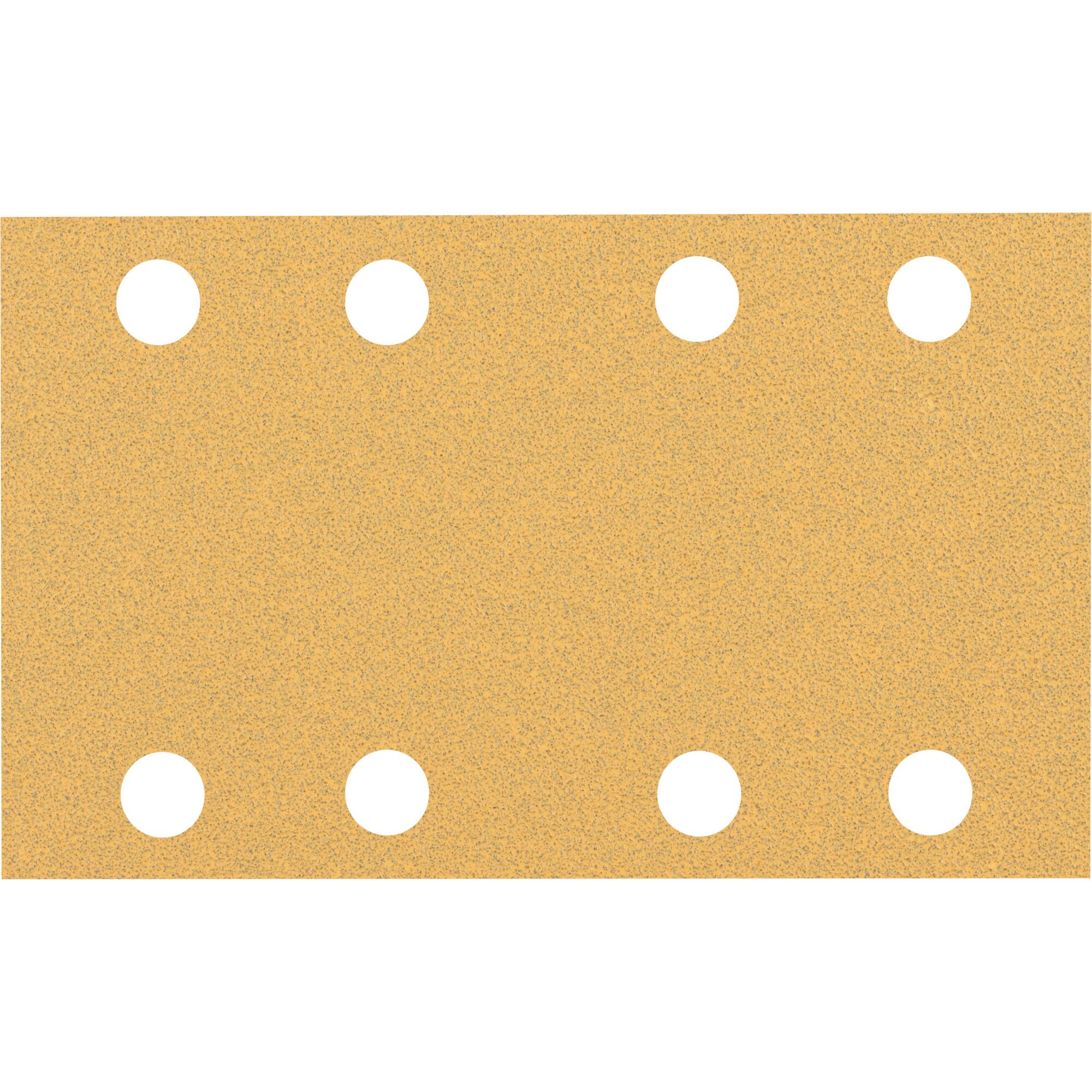 Schleifblatt mit acht Löchern