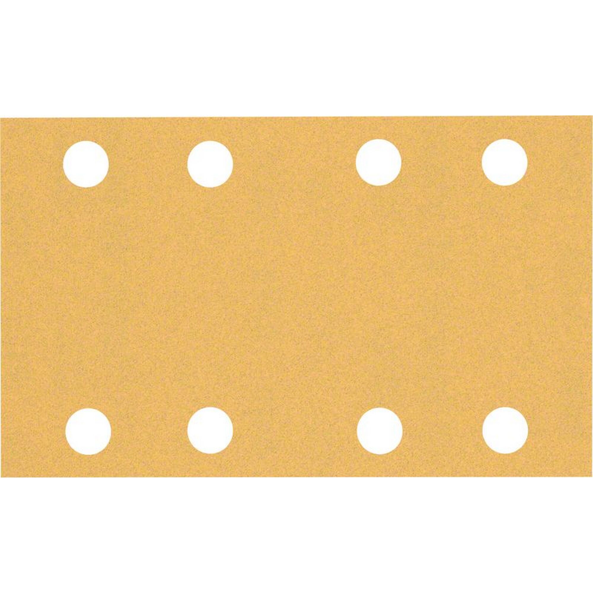 Schleifblatt mit acht Löchern