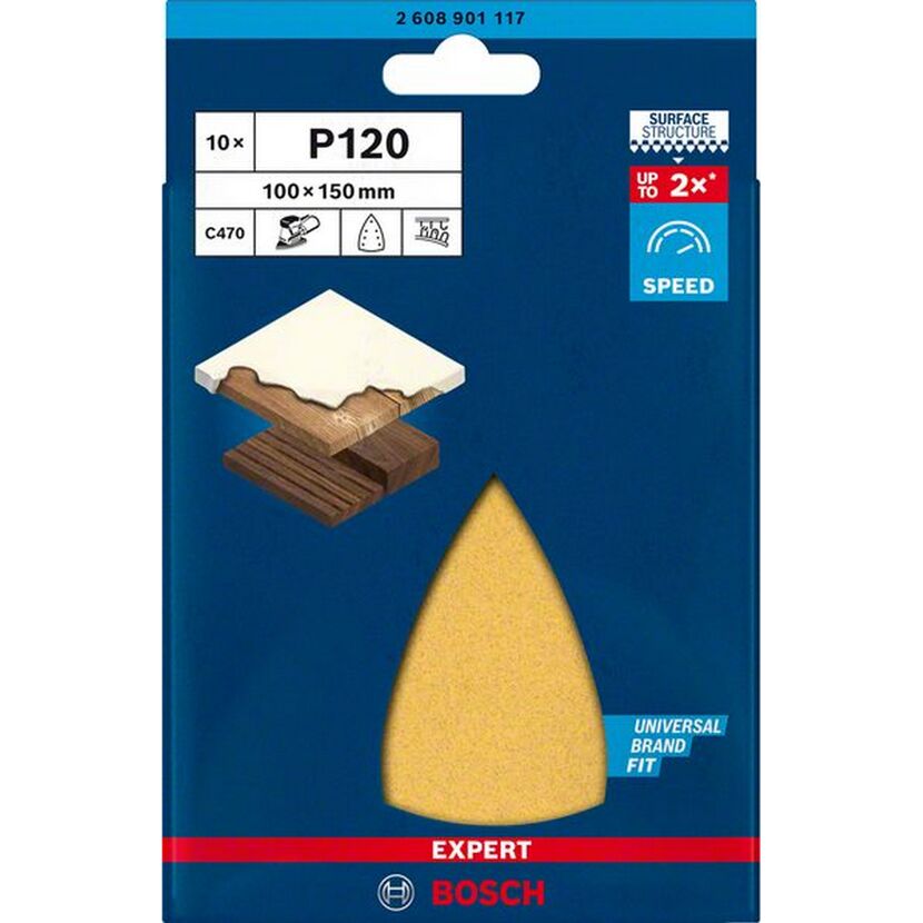 Schleifblatt P120 Expert von Bosch