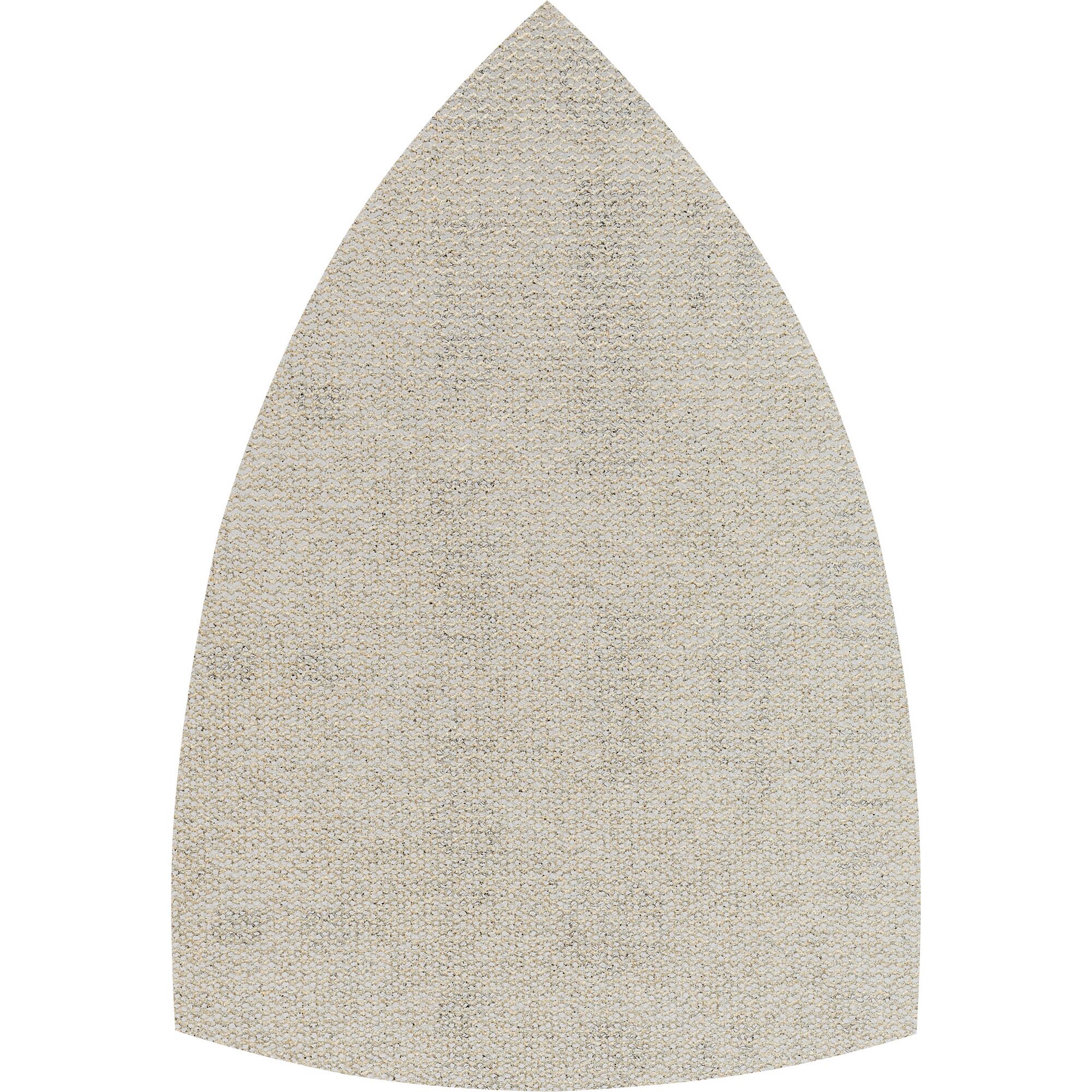 Schleifpapierblatt in Dreiecksform