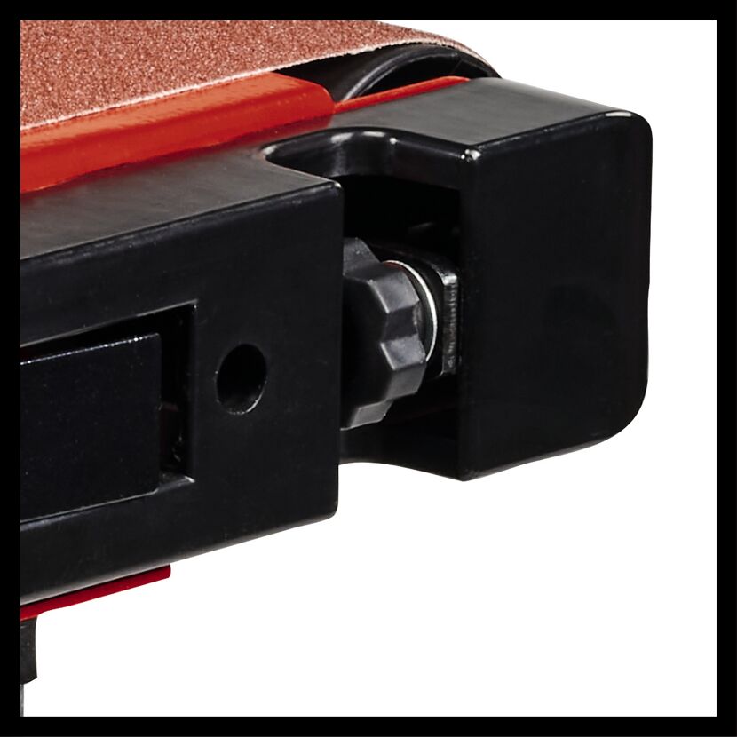 Schleifbandhalterung des Tellerschleifers TC-US 380
