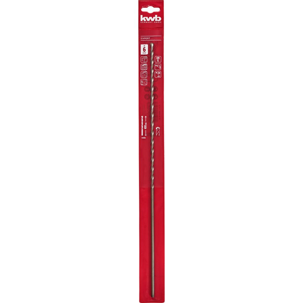 Mauerdurchbruch-Bohrer 'Profi' Ø 6 x 400 mm