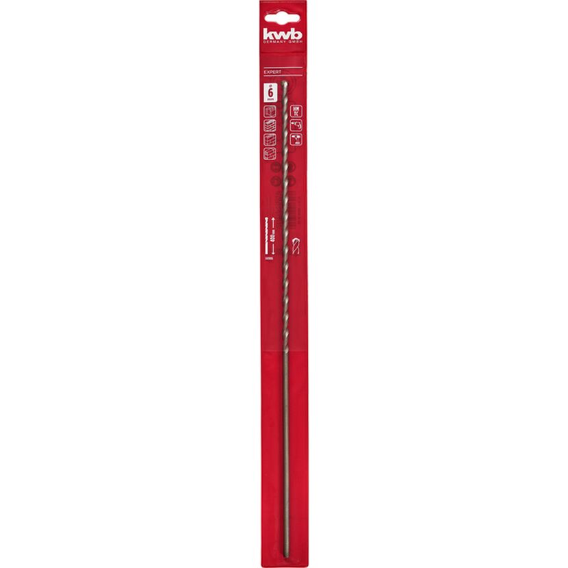 Mauerdurchbruch-Bohrer 'Profi' Ø 6 x 400 mm