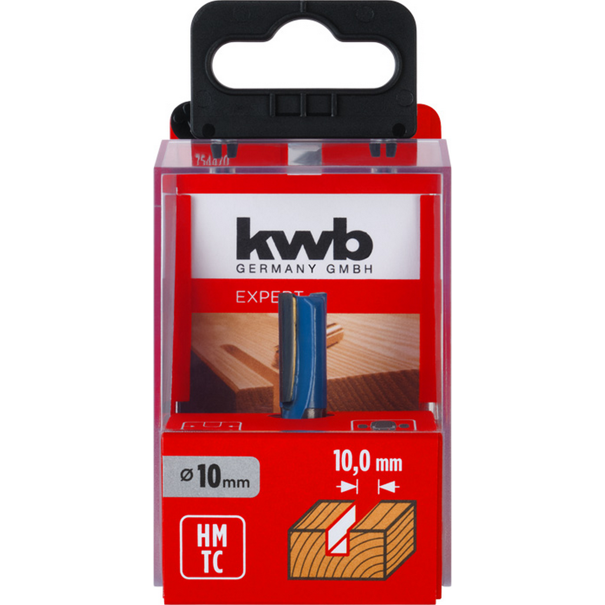 Nutfräser 2-schneidig Ø 10 mm