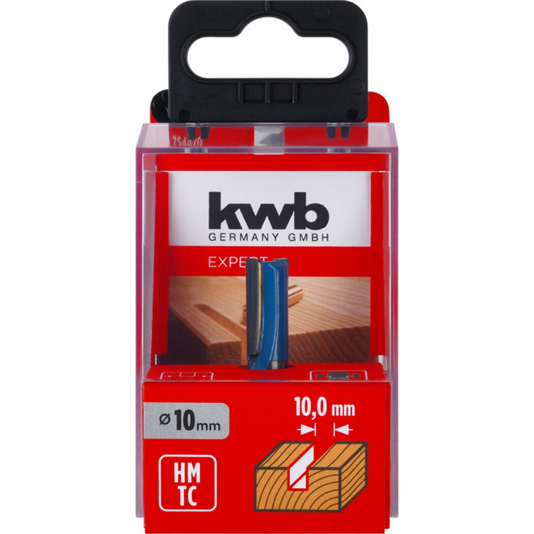 Nutfräser 2-schneidig Ø 10 mm