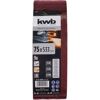 Schleifband 'Holz & Metall' 75 x 533 mm K60/80/100 9 Stück