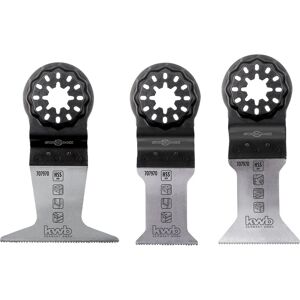 Tauchsägeblatt-Set Starlock 3-teilig