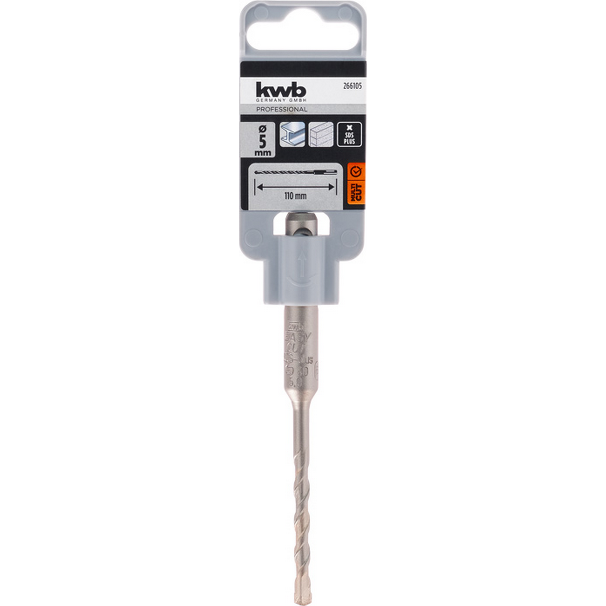 Allzweckbohrer 'Easy Cut' SDS-Plus Ø 5 x 110 mm