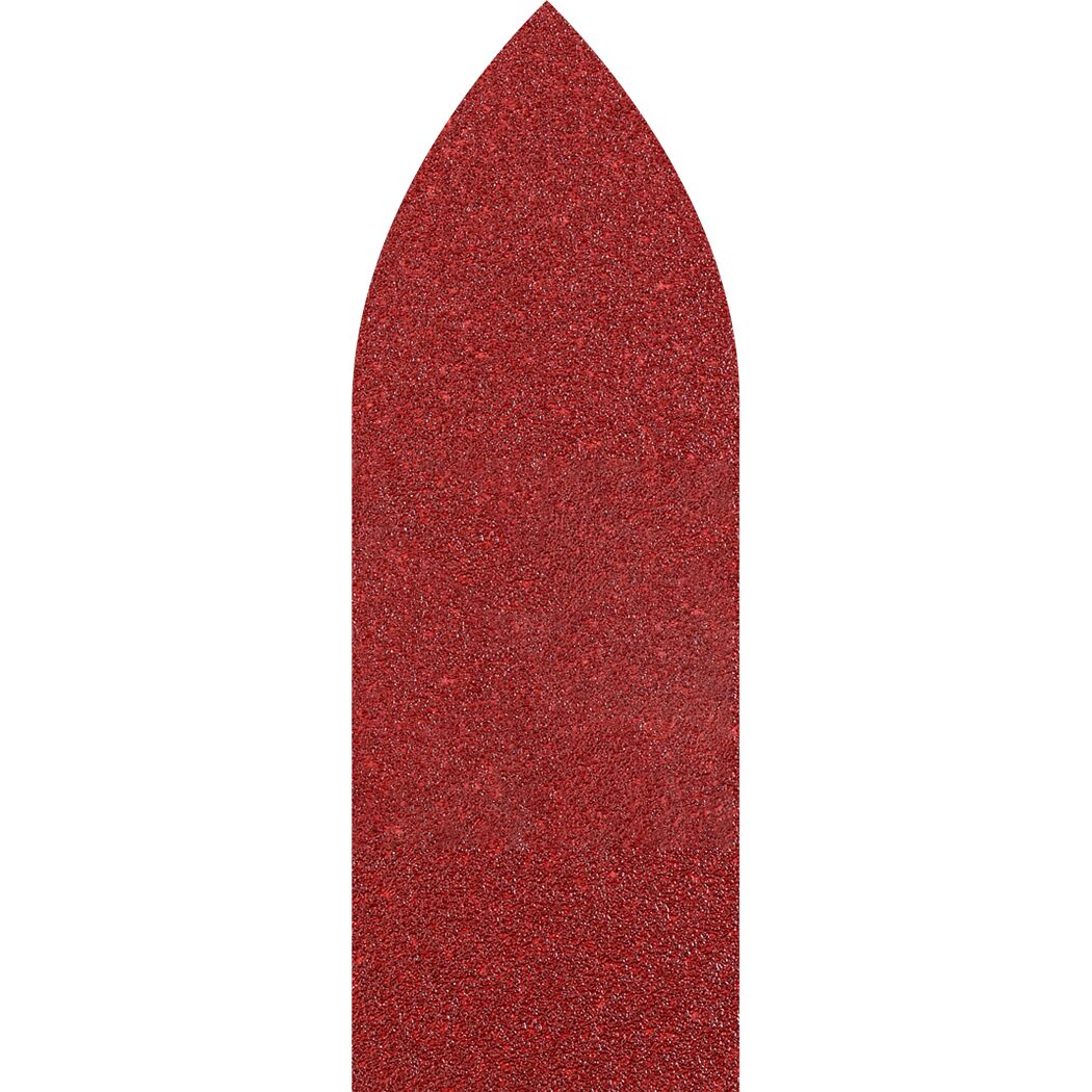 Schleifdreiecke-Set 'Quick-Stick Edelkorund' für Holz und Metall 90 x 32 mm 6-teilig