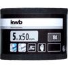 Schleifrolle Blaukörper K180 50 mm x 5 m