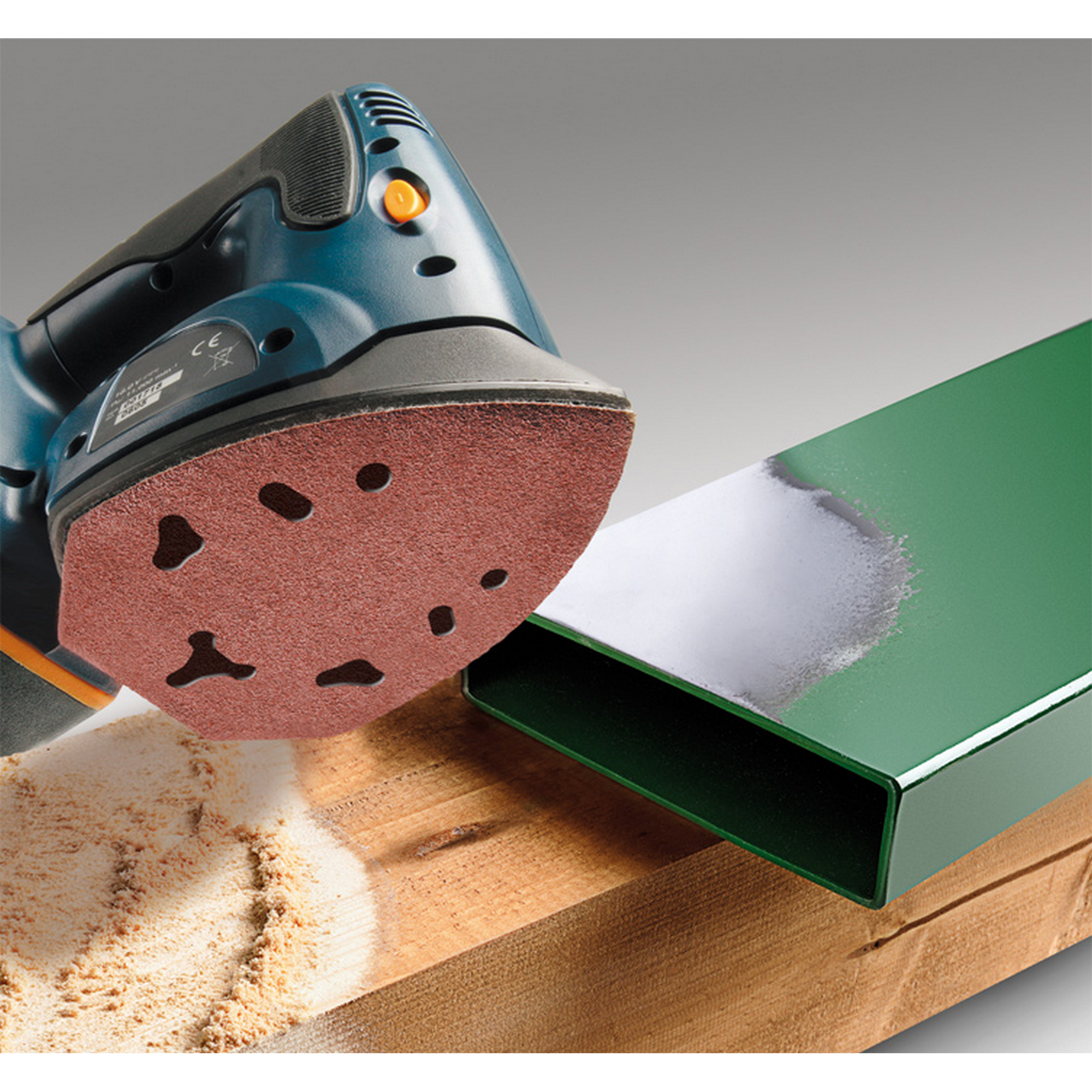 Schleifdreieck 'Quick-Stick' 100 x 140 mm K120 5 Stück