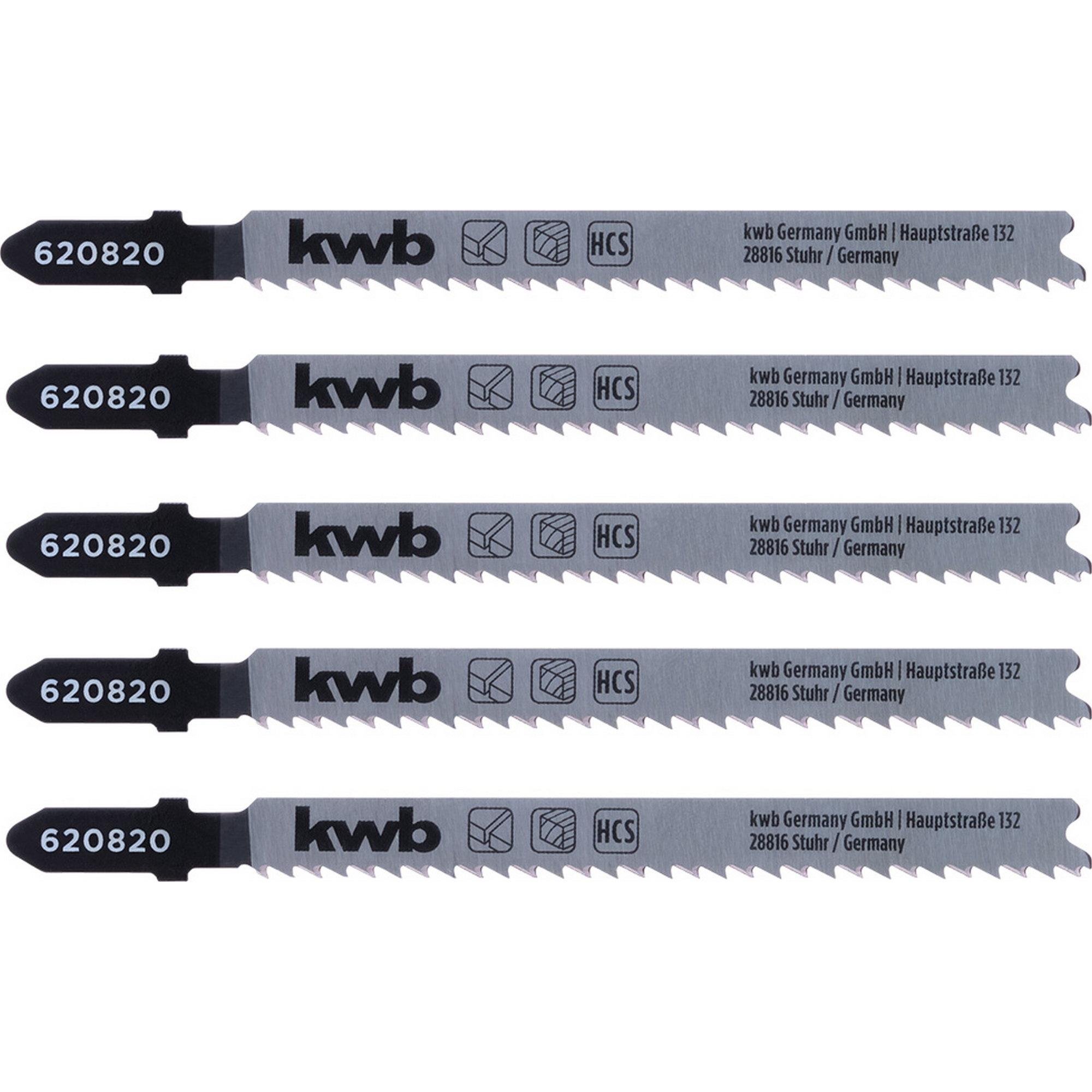 Stichsägeblatt 'Down Cut' HCS fein 5 Stück