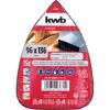 Schleifdreieck 'Quick-Stick' 96 x 136 mm K80/120/240 15 Stück
