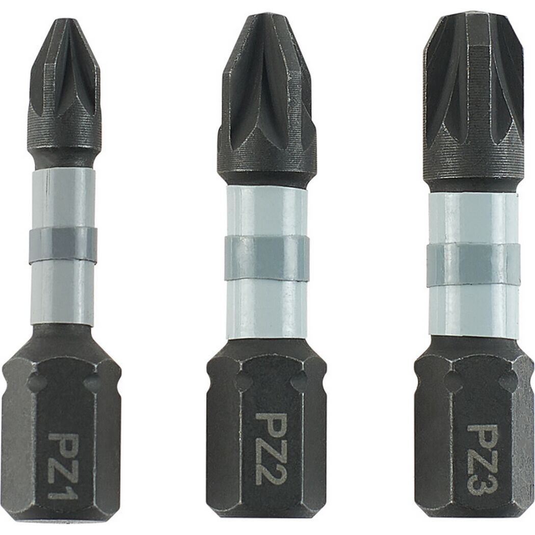 Bits 'Extreme Force' PZ 30 mm 3 Stück