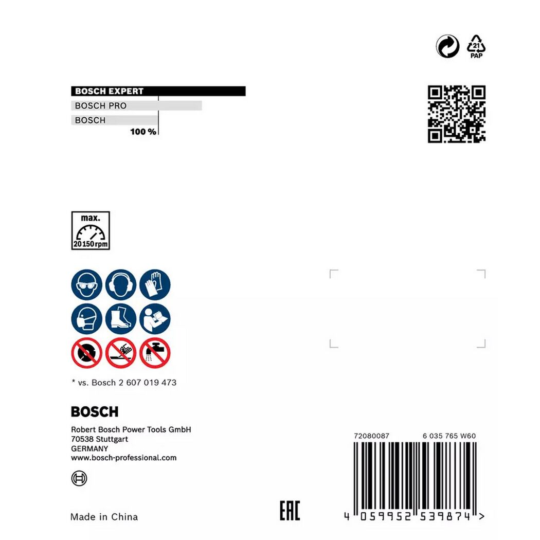 Bosch Expert Diamant Trennscheibe
