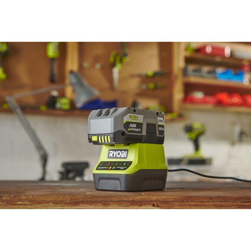 Ryobi Akku und Ladegerät