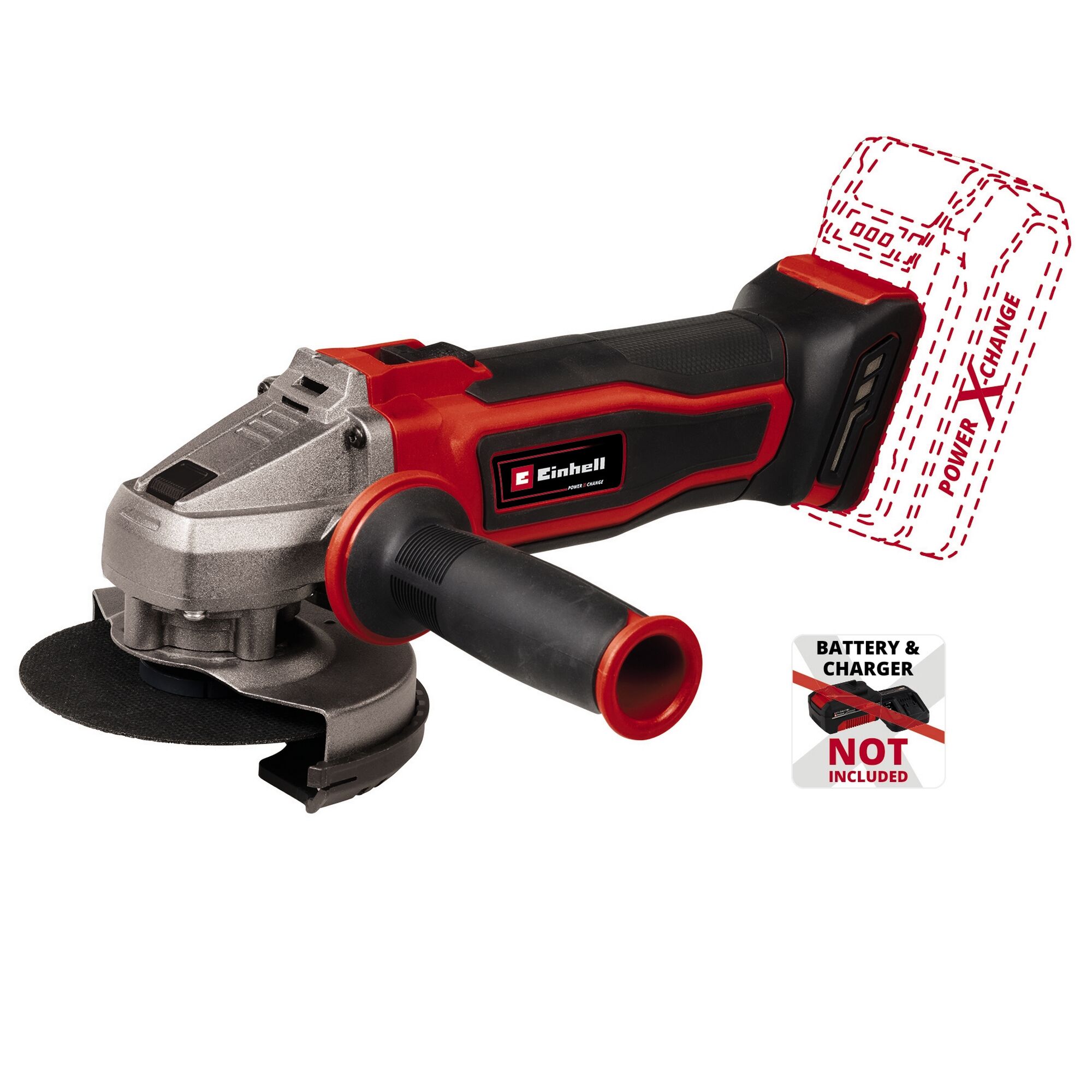 Akku-Winkelschleifer TE-AG 18/115 Q Li von Einhell