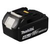 Schwarzer Makita 18V Lithium-Ionen-Akku, 4.0 Ah