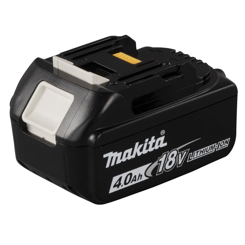 Schwarzer Makita 18V Lithium-Ionen-Akku, 4.0 Ah