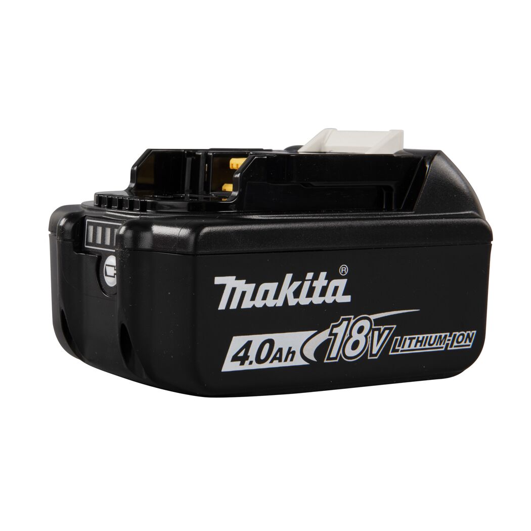 Schwarzer Makita 18V 4.0 Ah Lithium-Ionen-Akku