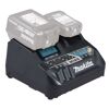 Makita DC18RE Ladegerät mit zwei Akkus