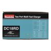 Makita DC18RD Zwei-Port-Multi-Schnellladegerät